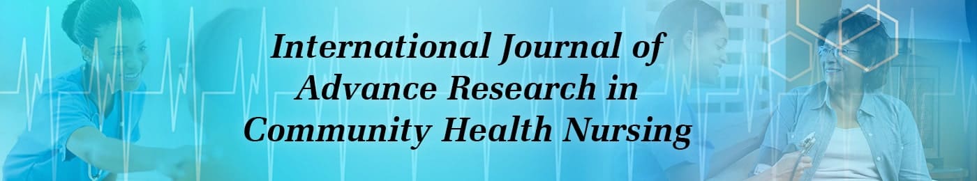 Instructions To Author International Journal Of Advance Research In Community Health Nursing